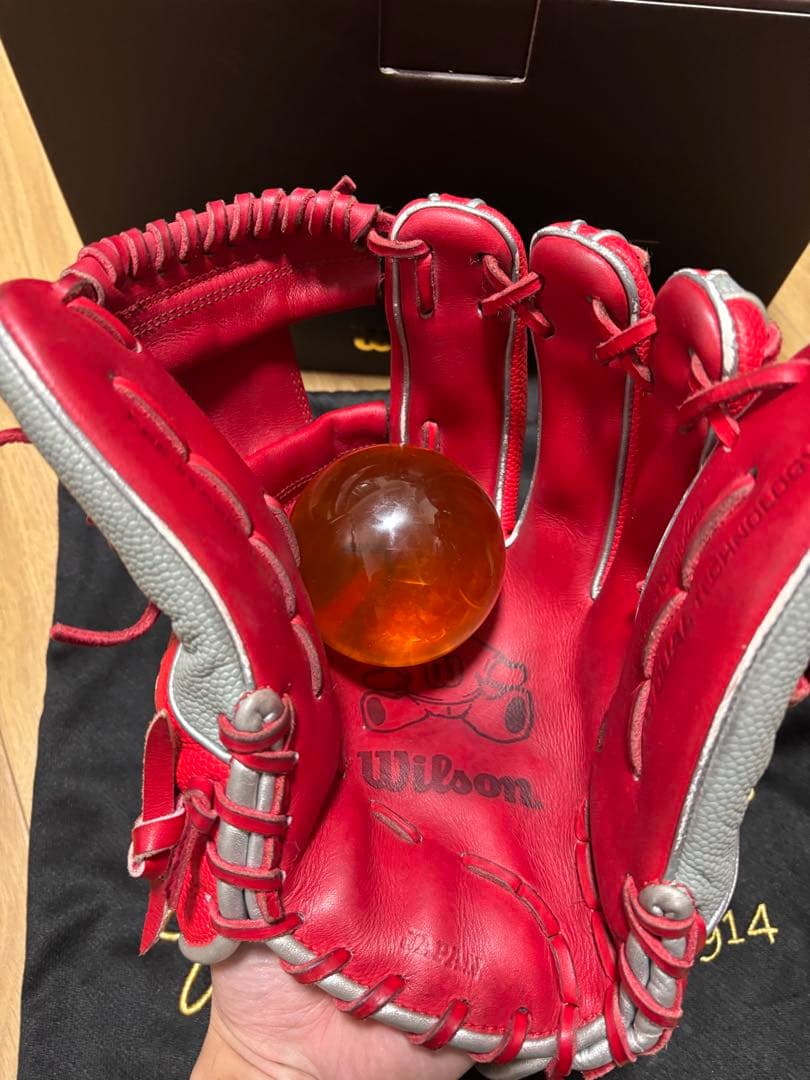 タロウマン　Wilson 軟式オーダーグローブ 87型