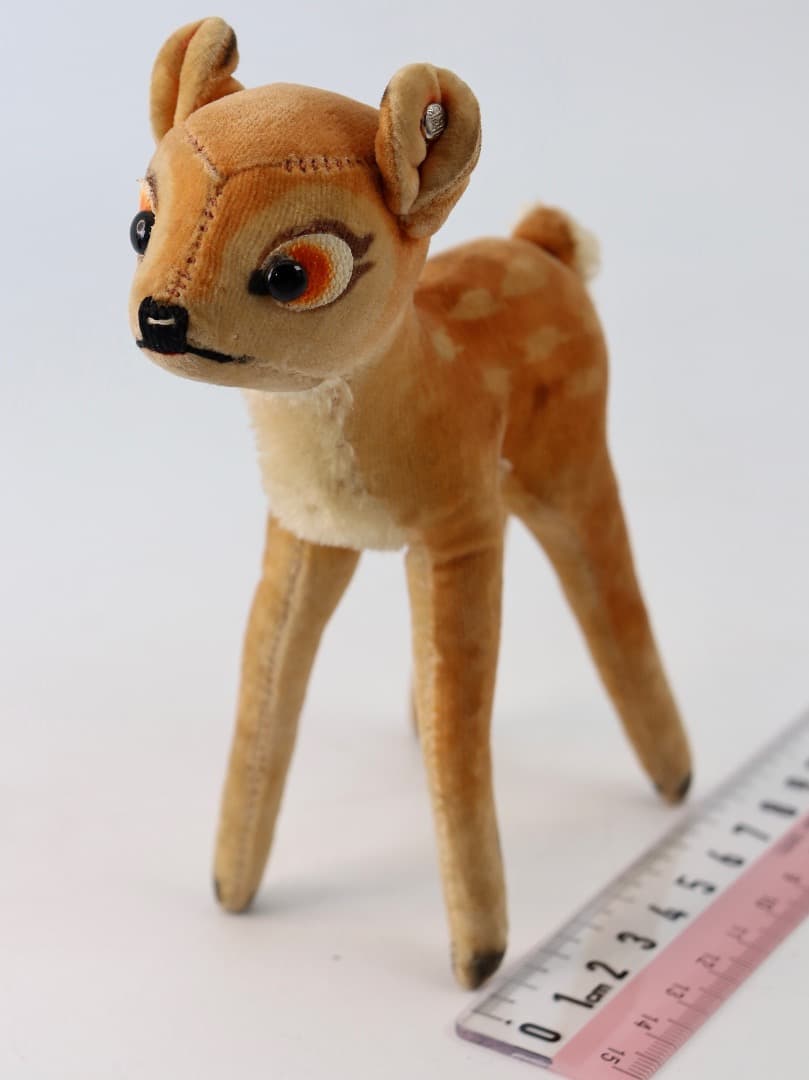 STEIFF Bumbi 茶色のシカ ぬいぐるみ 約20cm