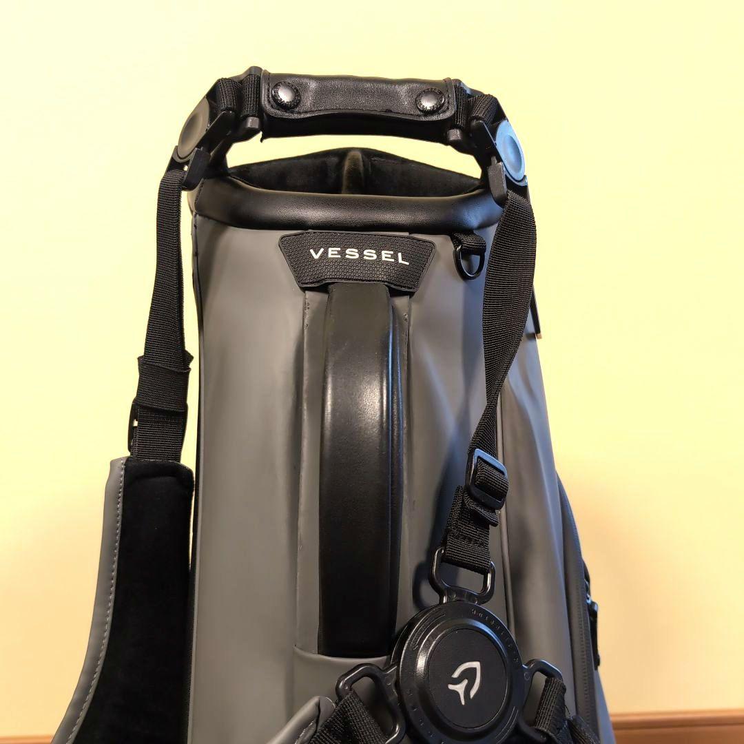 人気のグレー☆ベゼル☆Vessel 3.0 8.5型☆キャディバッグ☆スタンド式