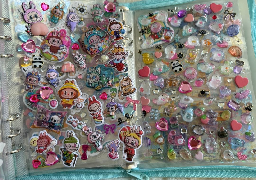 A5どでかサイズシール帳完成品２冊セット