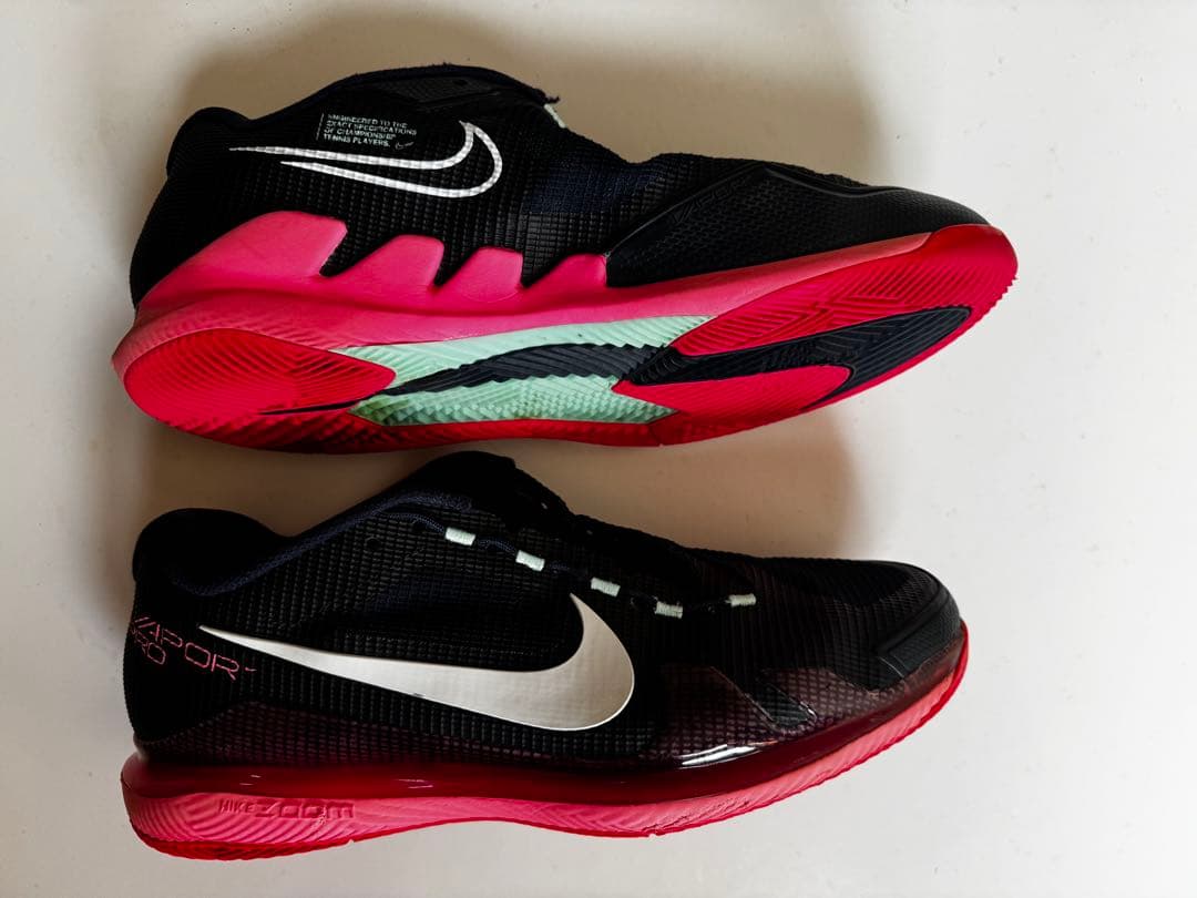 【美品】NIKEナイキ コート ズーム ヴェイパーpro HC CZ0220