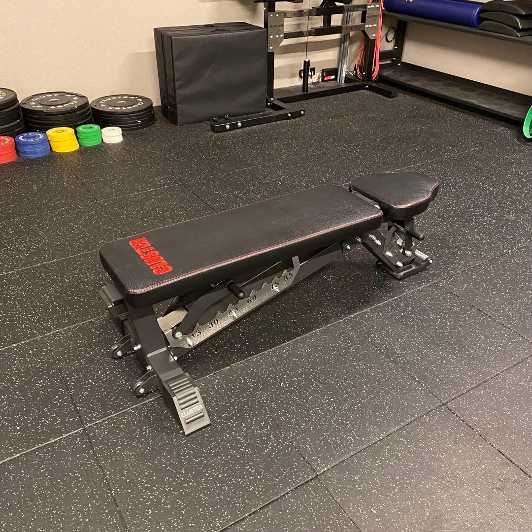 ほぼ新品｜CLUSTER｜アジャスタブルベンチ｜ワイド