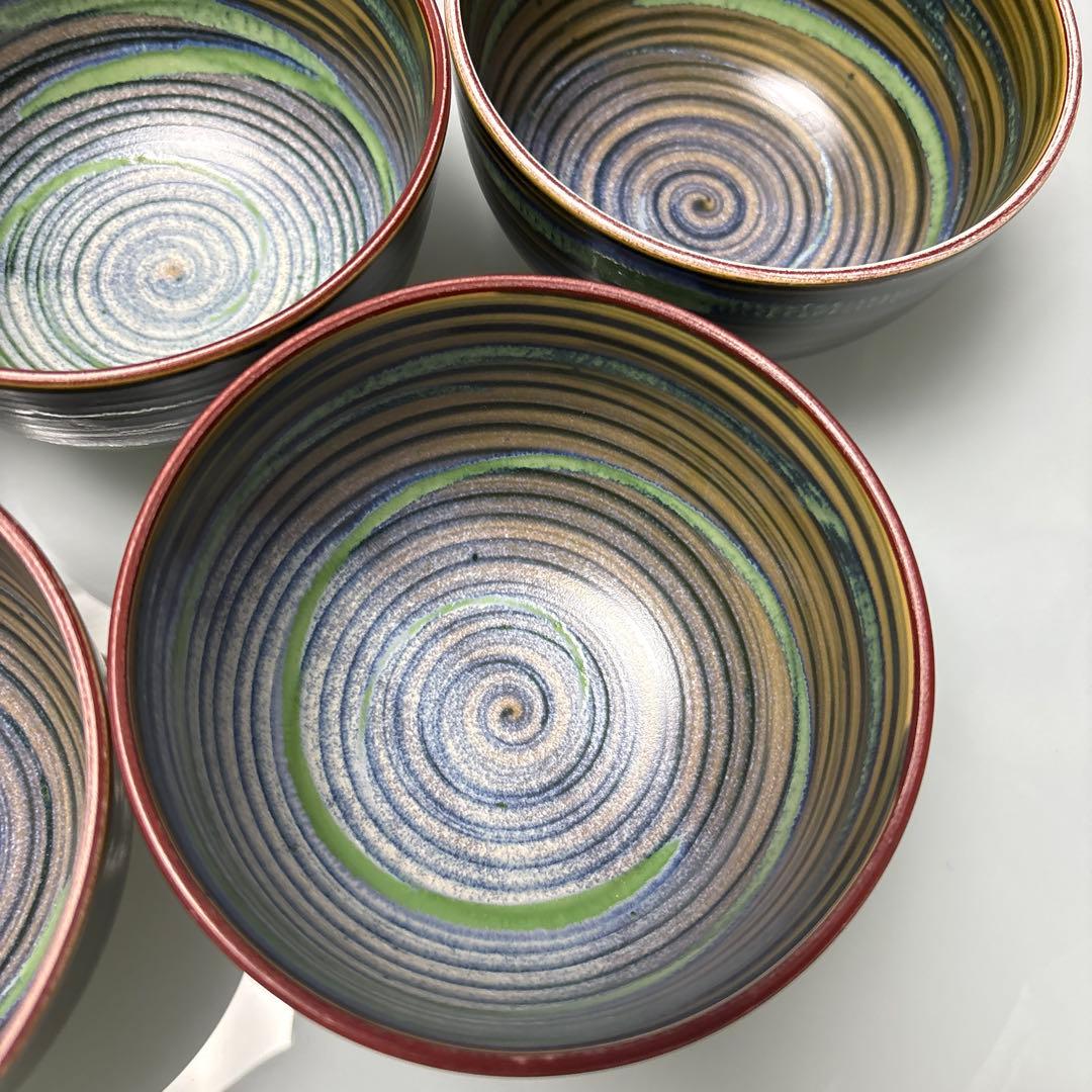 【常滑焼 抹茶碗】茶道具 抹茶茶碗 茶碗 茶器　5セット❗️