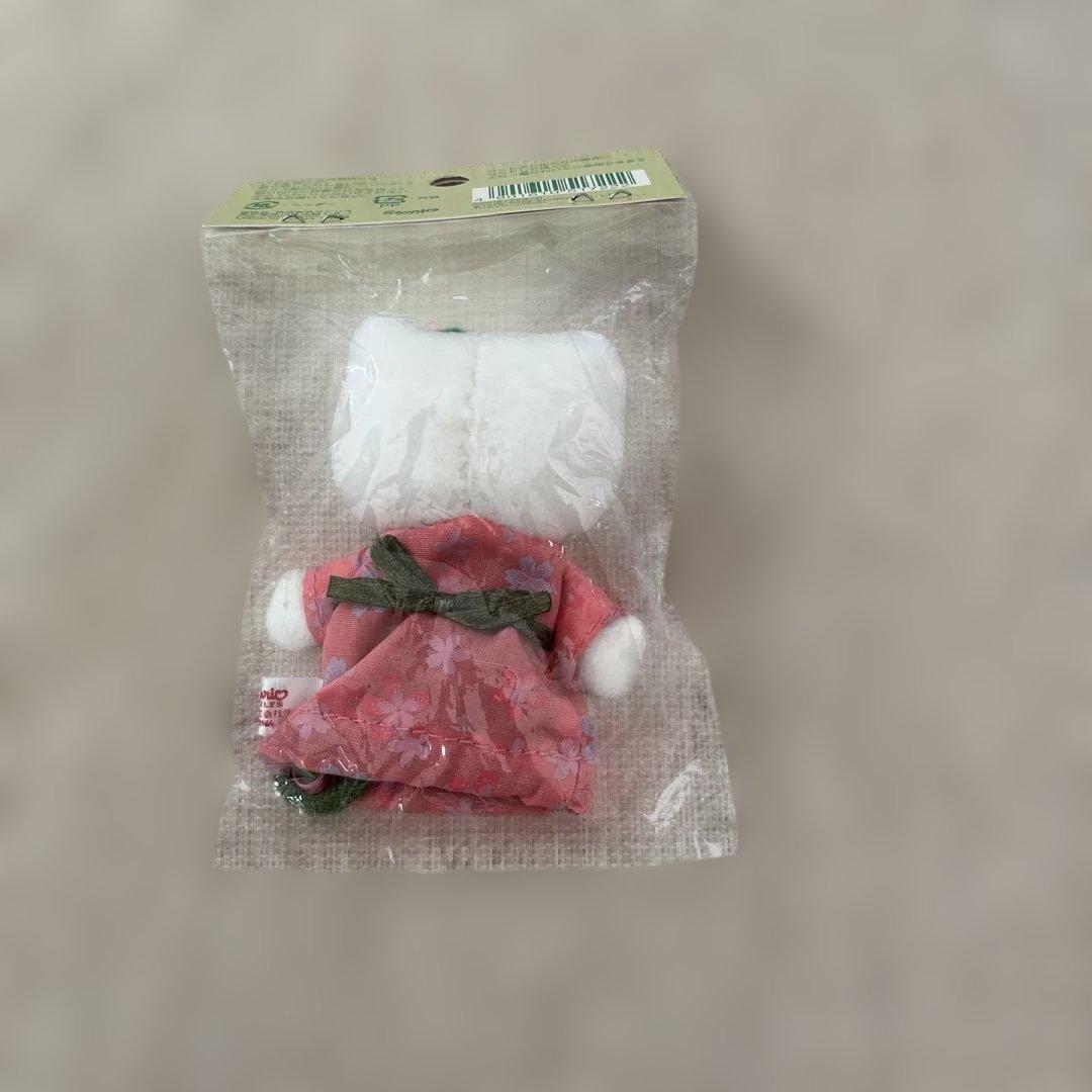 レア‼️ペットボトルキャップハローキティ 和服 ぬいぐるみ 新品未使用品