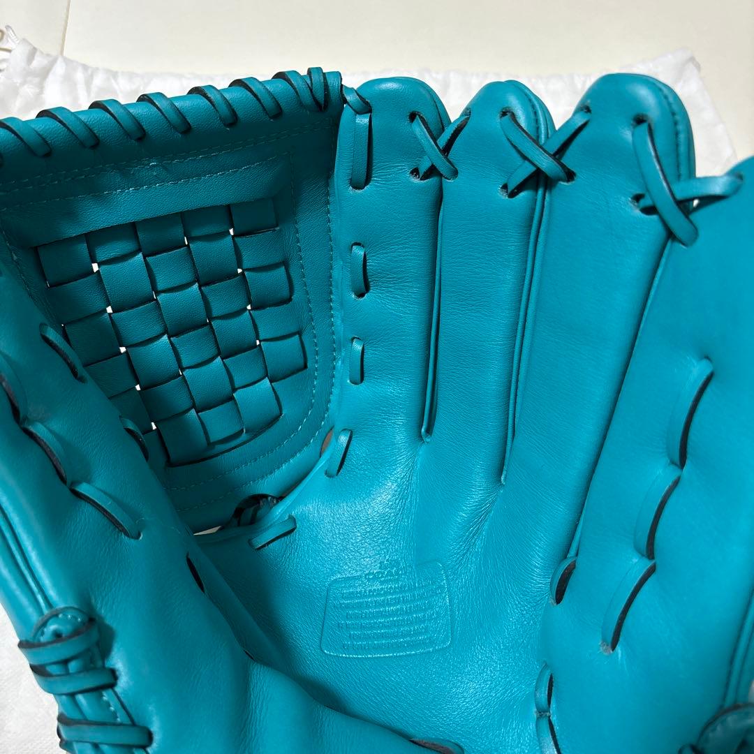 【極希少・新品】COACH ヘリテージ ベースボール グローブ ターコイズブルー