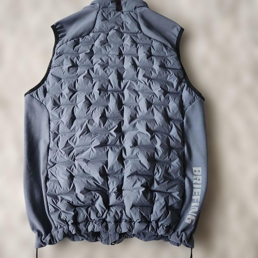 BRIEFING グレー ダウンベスト　サイズM