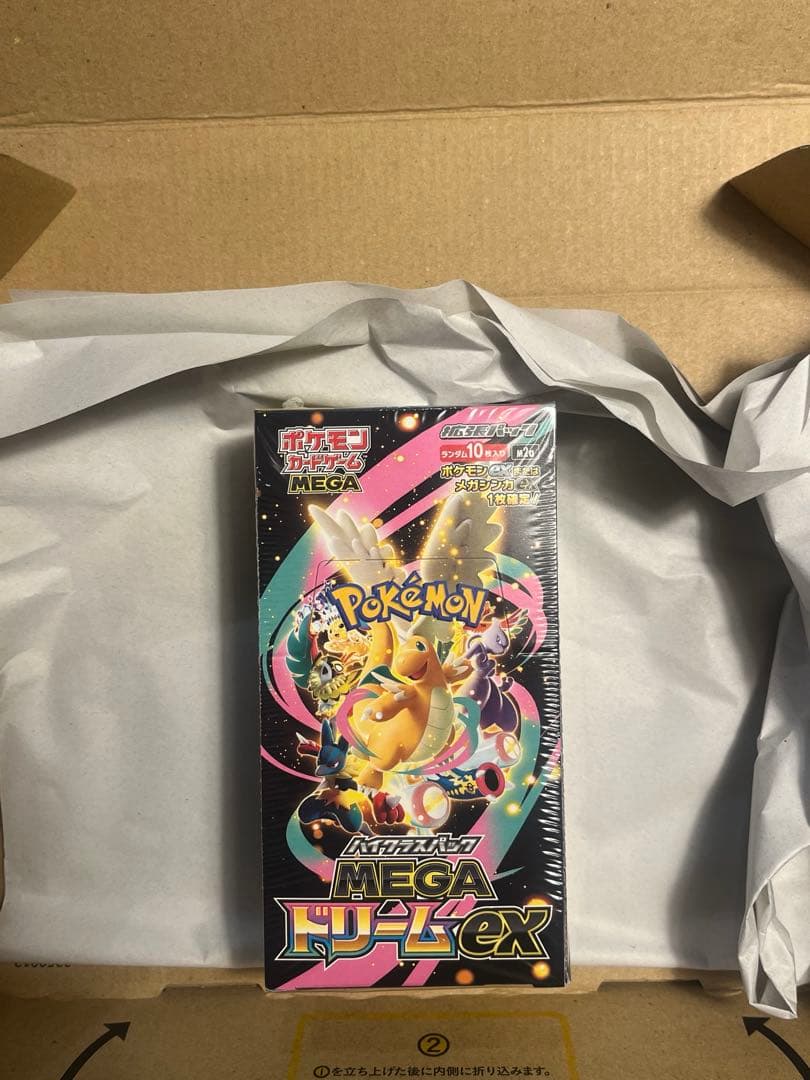 新品未開封　ポケモンカード　MEGAドリームex