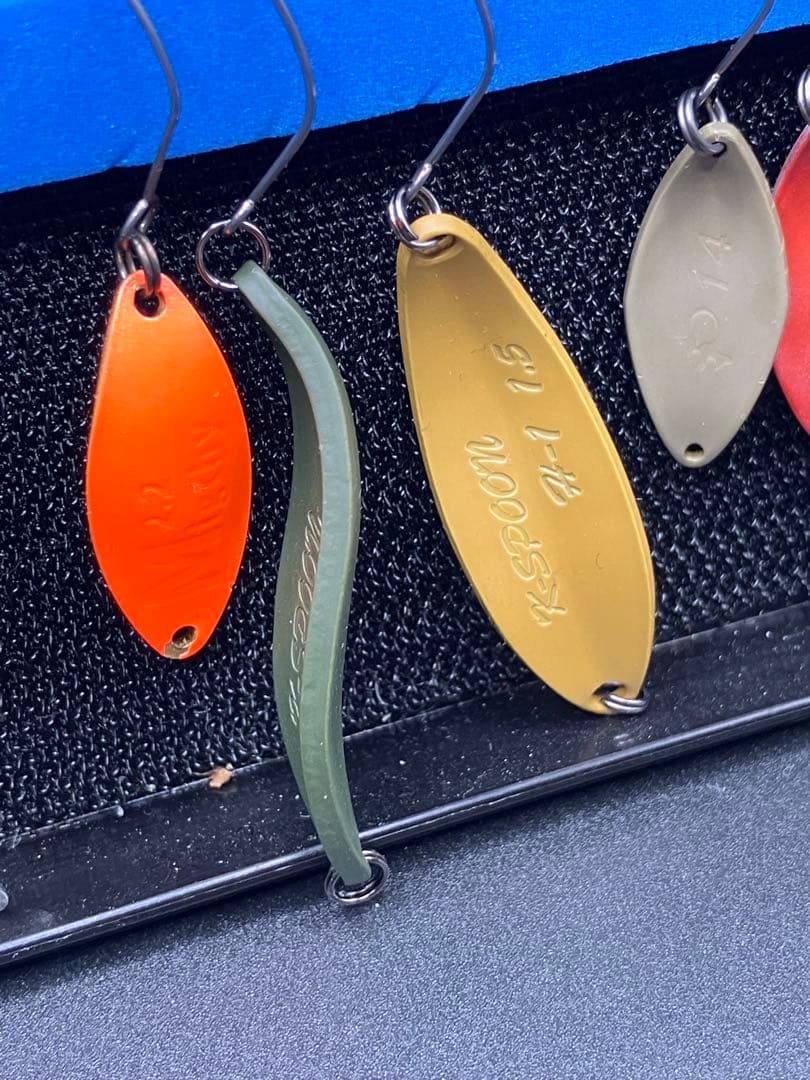 hh289 エリアトラウト　スプーン40枚セット　ケース付き