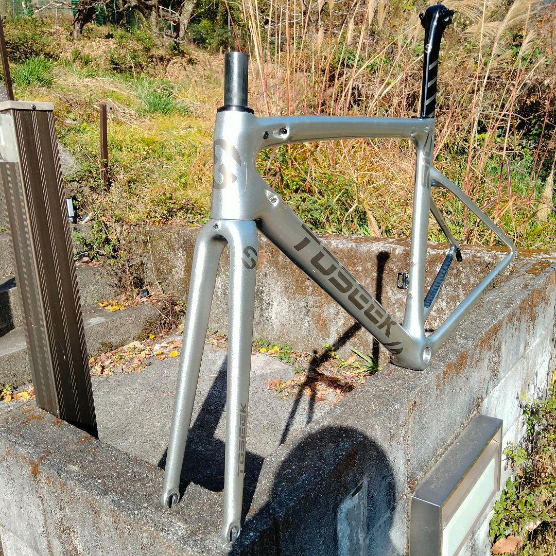 TOSEEK ロードバイク　カーボンフレーム リムブレーキ　12月価格