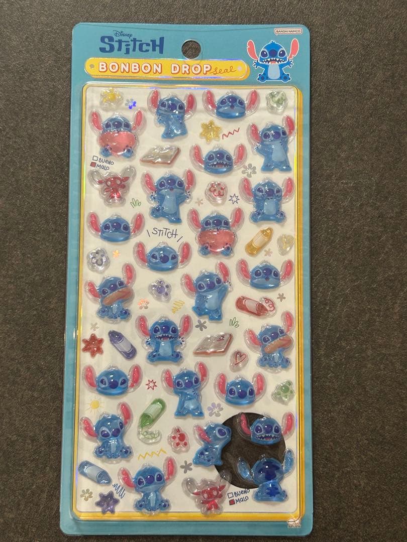 【正規品】ディズニーボンボンドロップシール8枚セット