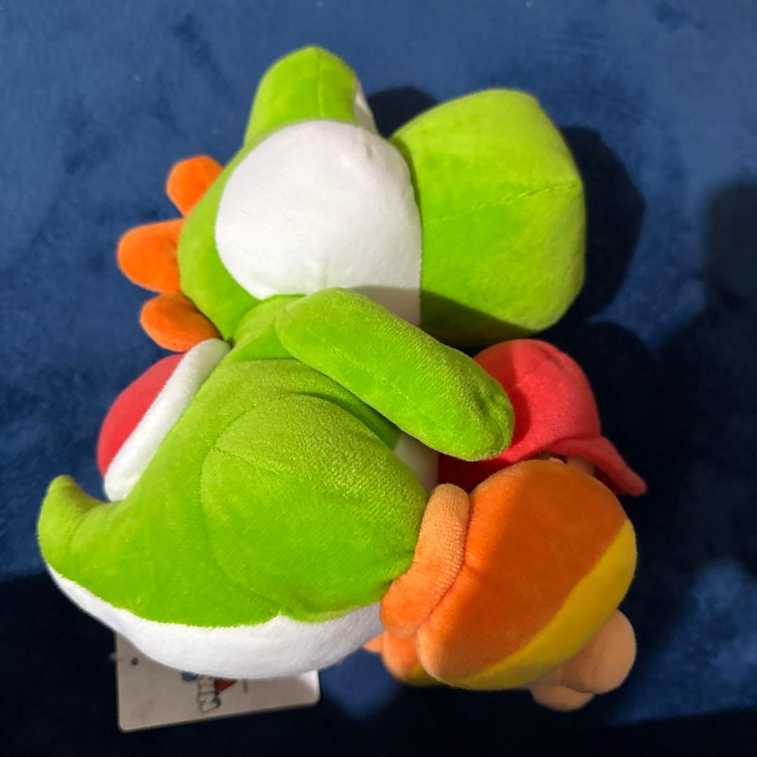 ヨッシーとマリオのぬいぐるみ 約20cm