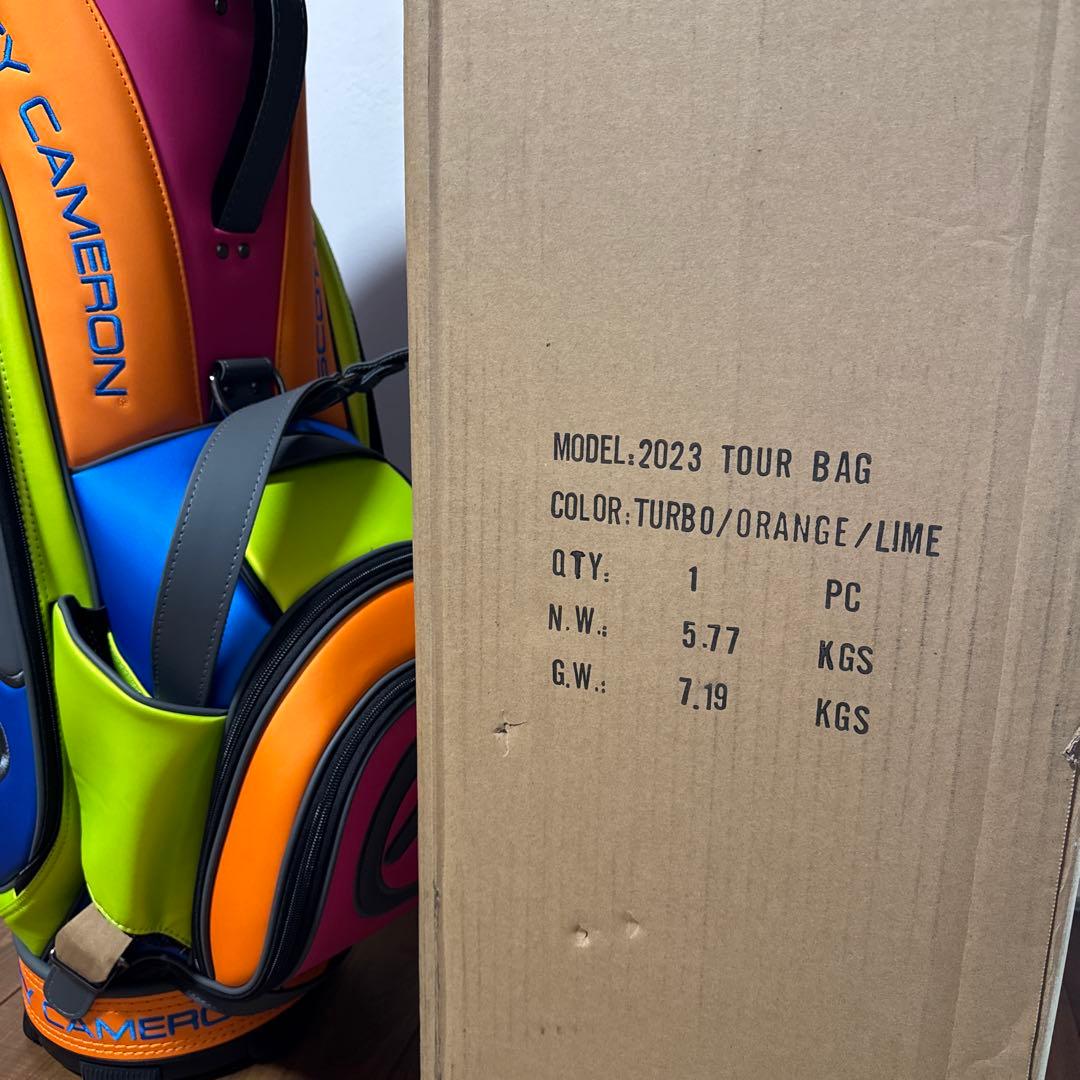 スコッティキャメロン　キャディバッグ　2023 ハワイ　ソニーオープン