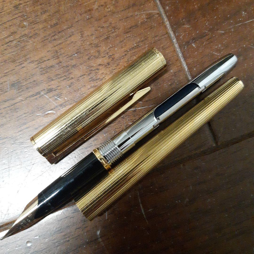 パイロット ゴールド ストライプ万年筆