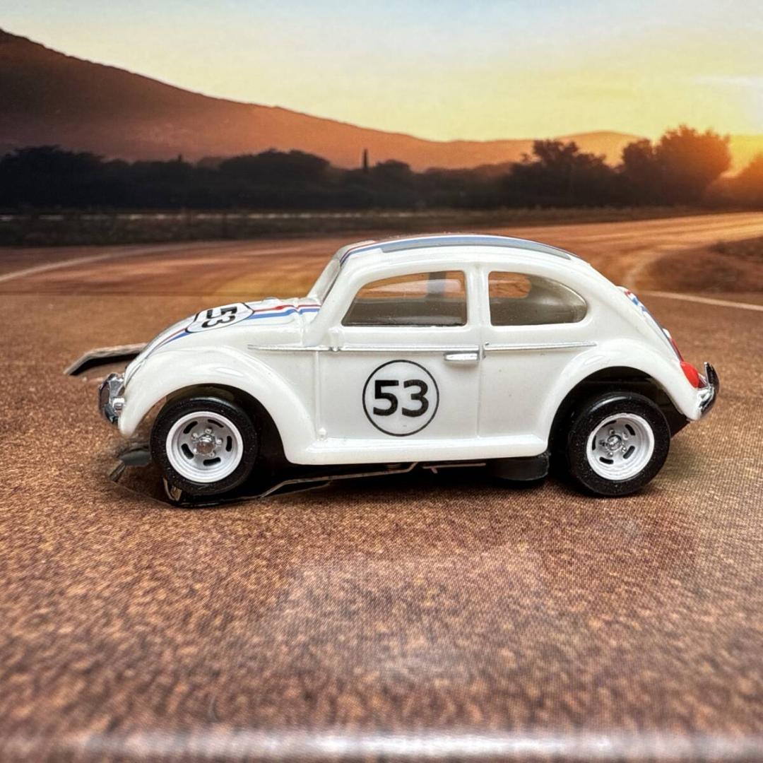 ディズニー☆ハービー☆ ☆HOスロットカー☆Herbie ☆Love Bug
