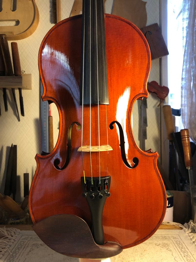 【駒&魂柱調整済】Reuben&sons中古バイオリンSV3001 4/4