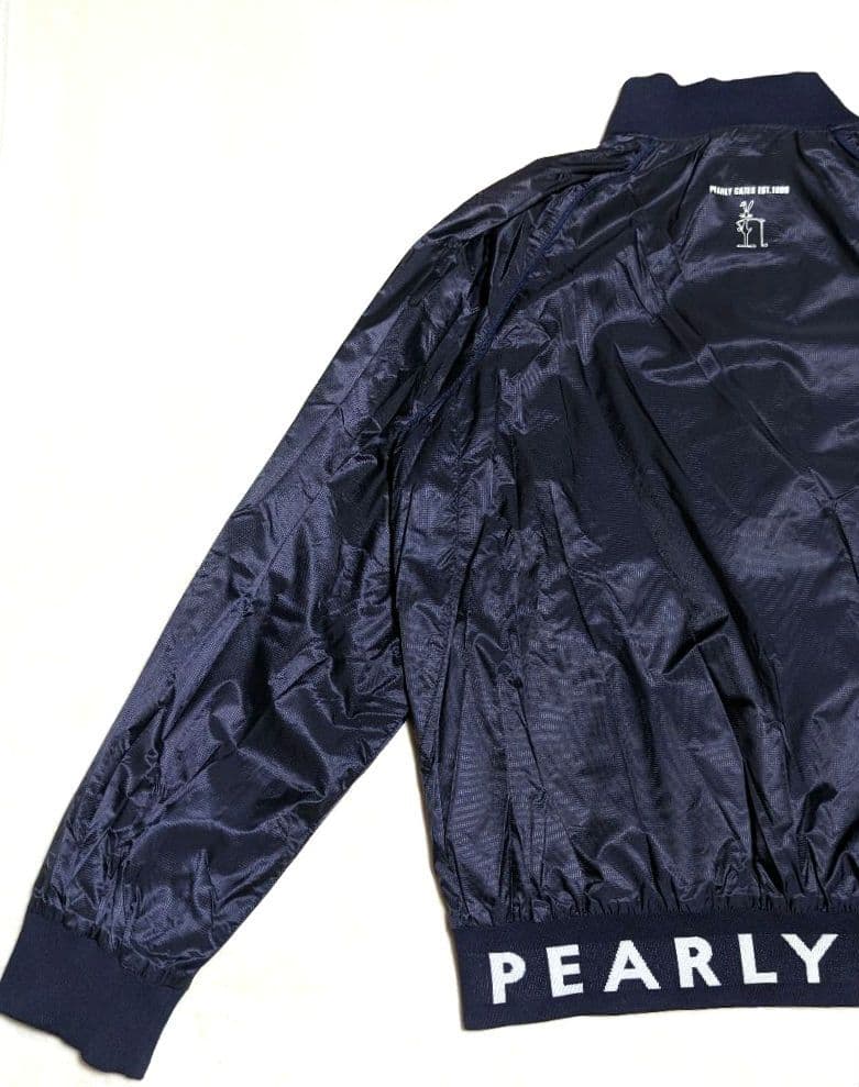 美品✨パーリーゲイツ　ハーフジップアップ　スニード　ネイビー　サイズ4