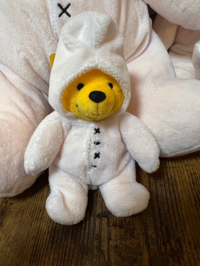 星のプーさん　きらきら星　ぬいぐるみ　プラッシュチェーン　マスコット　4点セット