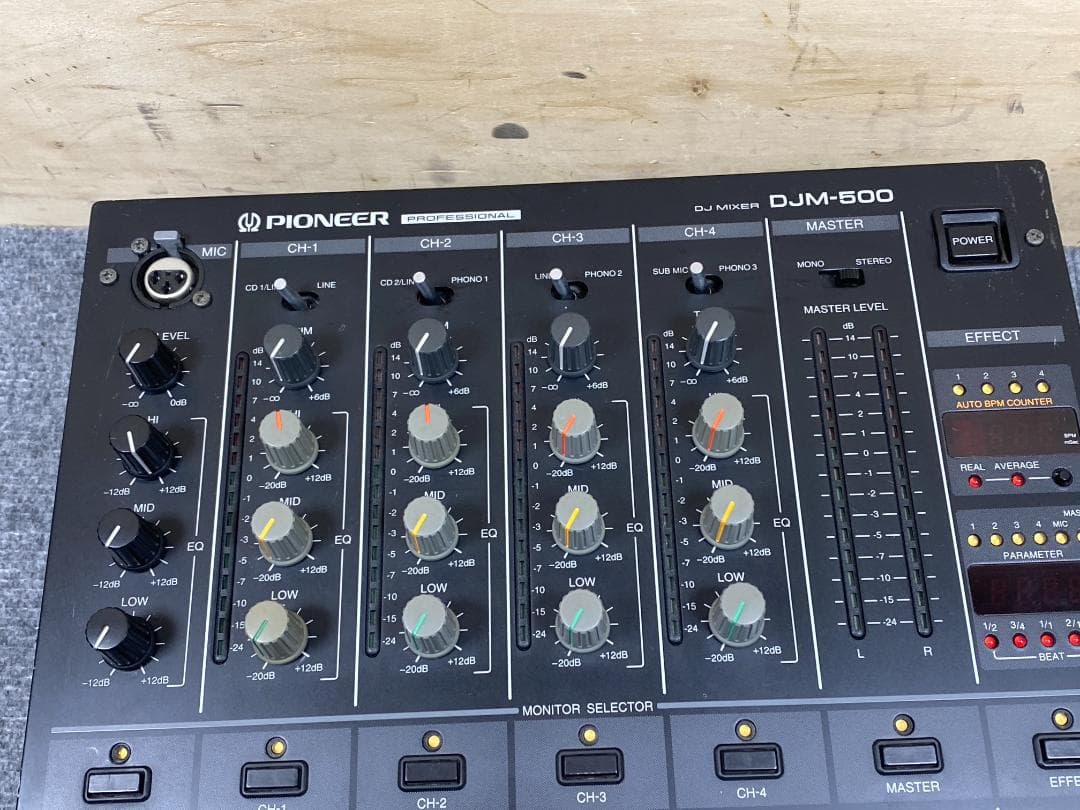 pioneer DJM-500 DJ ミキサー
