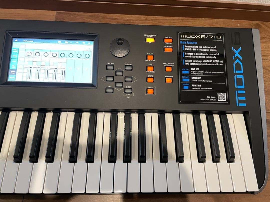 鍵盤楽器 YAMAHA MODX6