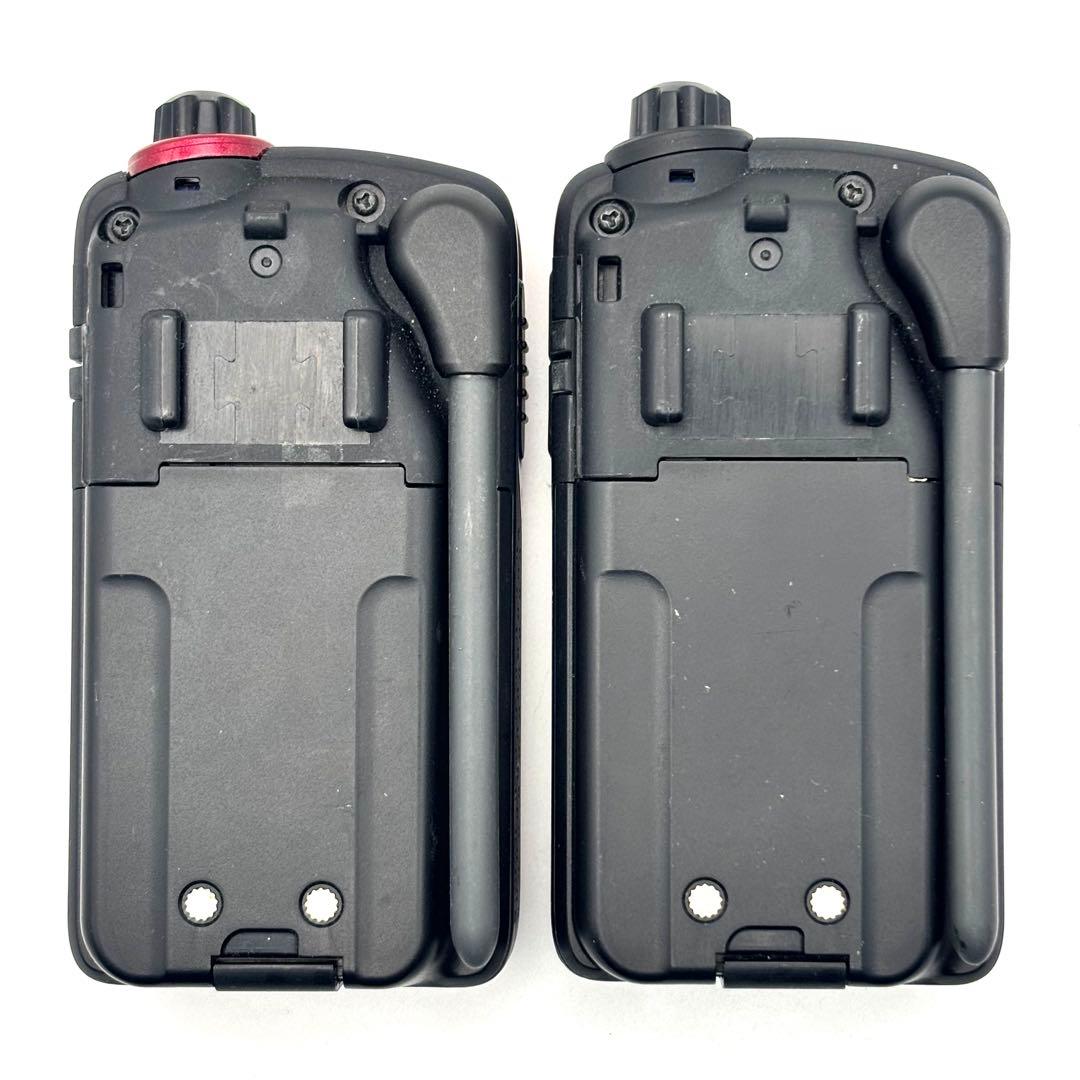 【動作品】KENWOOD トランシーバー UBZ-LS20 ブラック レッド