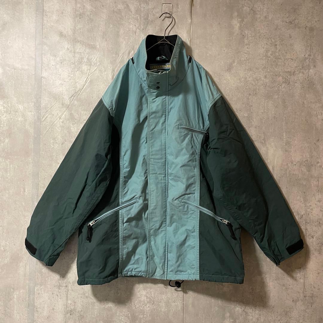 Burtonバートンスキーウェアスノーボードジャケット上着青ブルー水色紺ネイビー