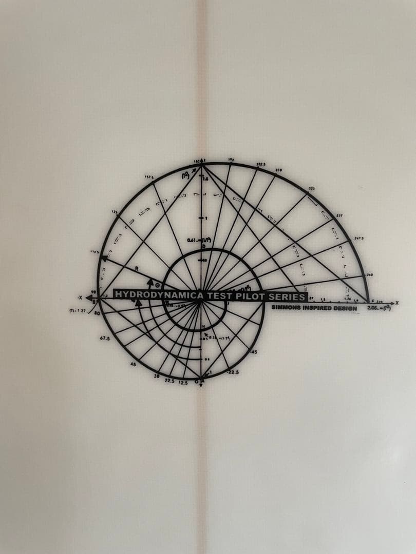 ハイドロダイナミカHydrodynamica 5'10\"ミニシモンズサーフボード