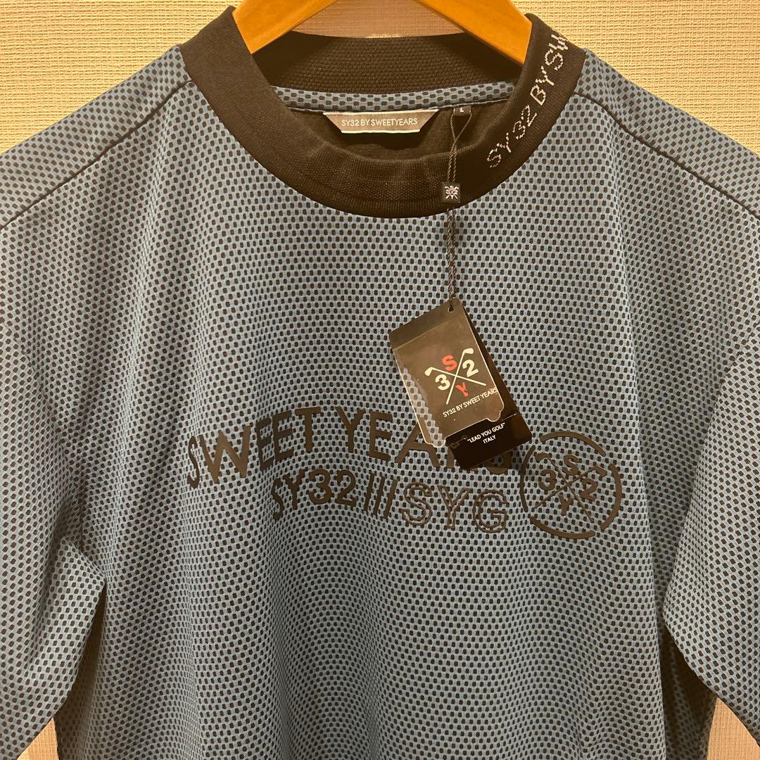 SY32 BY SWEET YEARS GOLF モックネックシャツ