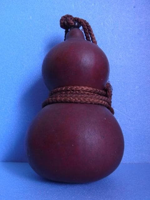 中型　時代　古ひょうたん　可愛らしい瓢箪　戦前　昭和初期　大正　明治　江戸　骨董