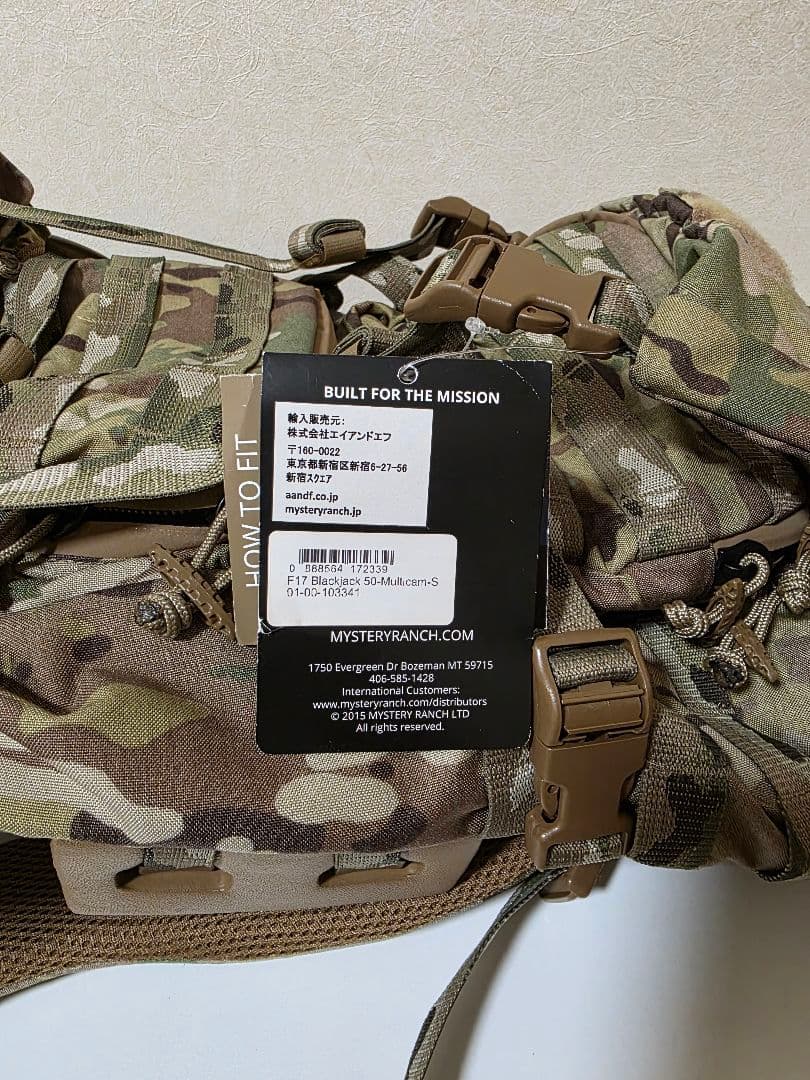 ⭐MYSTERY RANCH ブラックジャック50 マルチカム バックパック⭐
