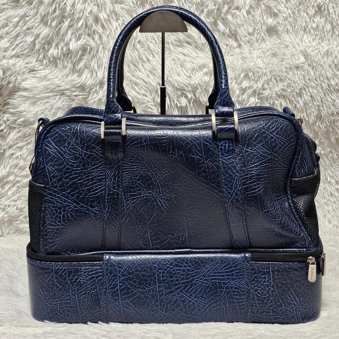 St.Valencia 2way ボストンバッグ ゴルフバッグ レザー 大容量