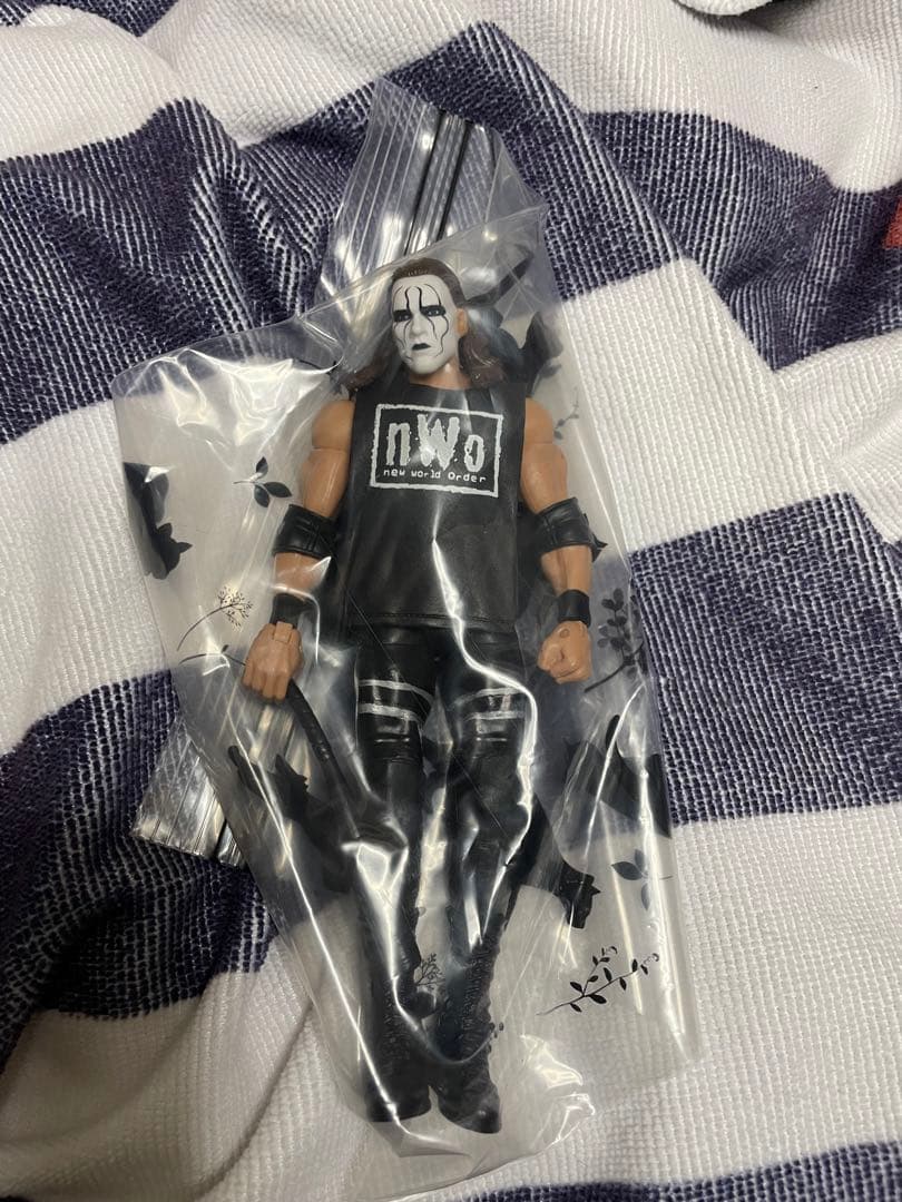 WWE マテル　エリート　nWo スティング カスタムフィギュア