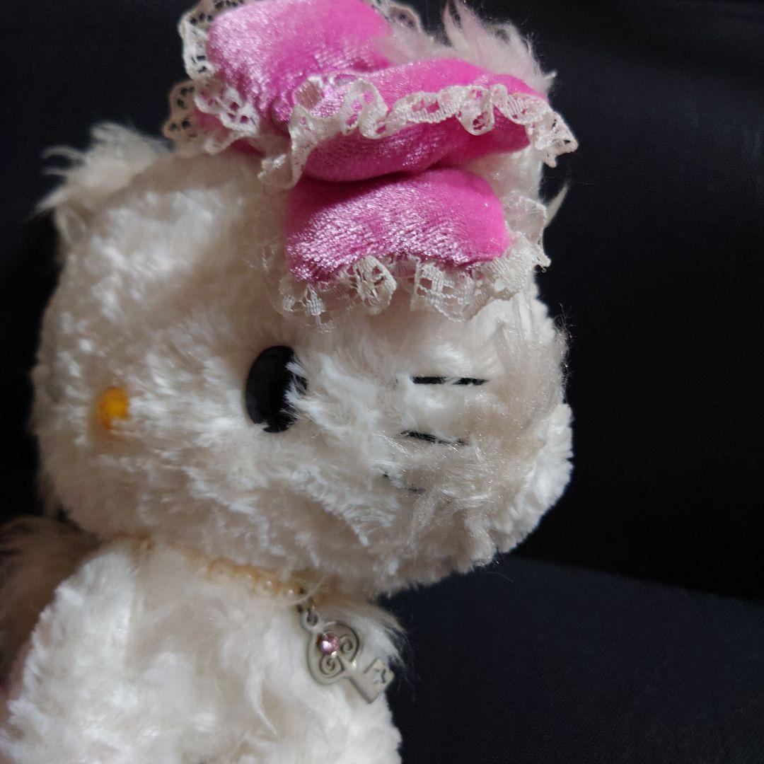 希少 初期 サンリオ チャーミーキティ ぬいぐるみ ベロアリボン 刺繍 ふわふわ