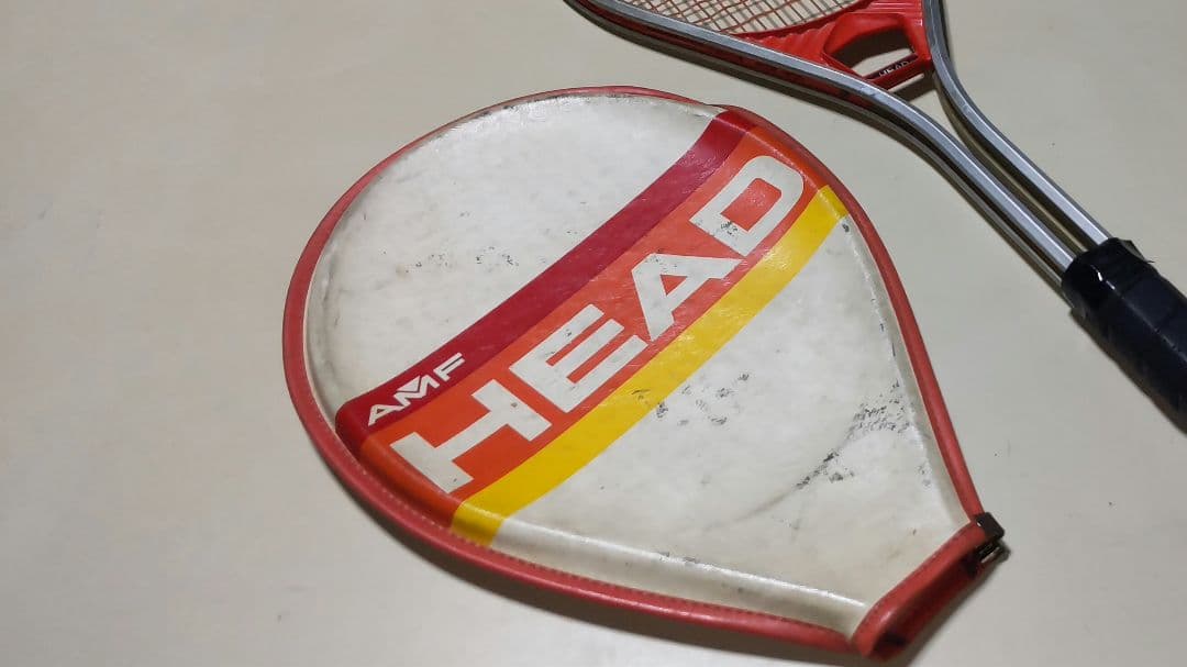 HEAD AMF テニスラケット レッド/イエロー