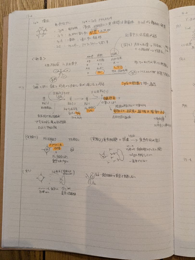 kals　生命科学2025年度版　教材板書ノートコピー