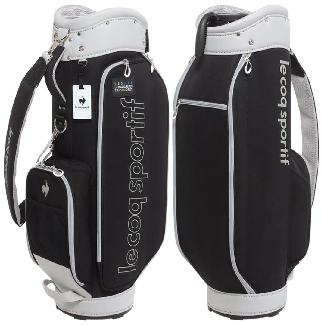 【2in1】黒/ le coq sportif ゴルフ キャディバッグ