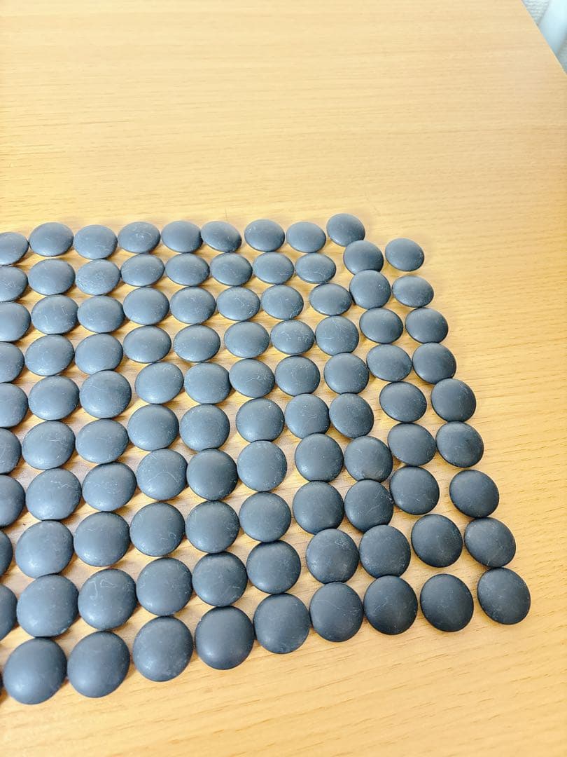 本蛤　雪印　囲碁石 木製 35号　9.9mm 最高級　プロ 　囲碁