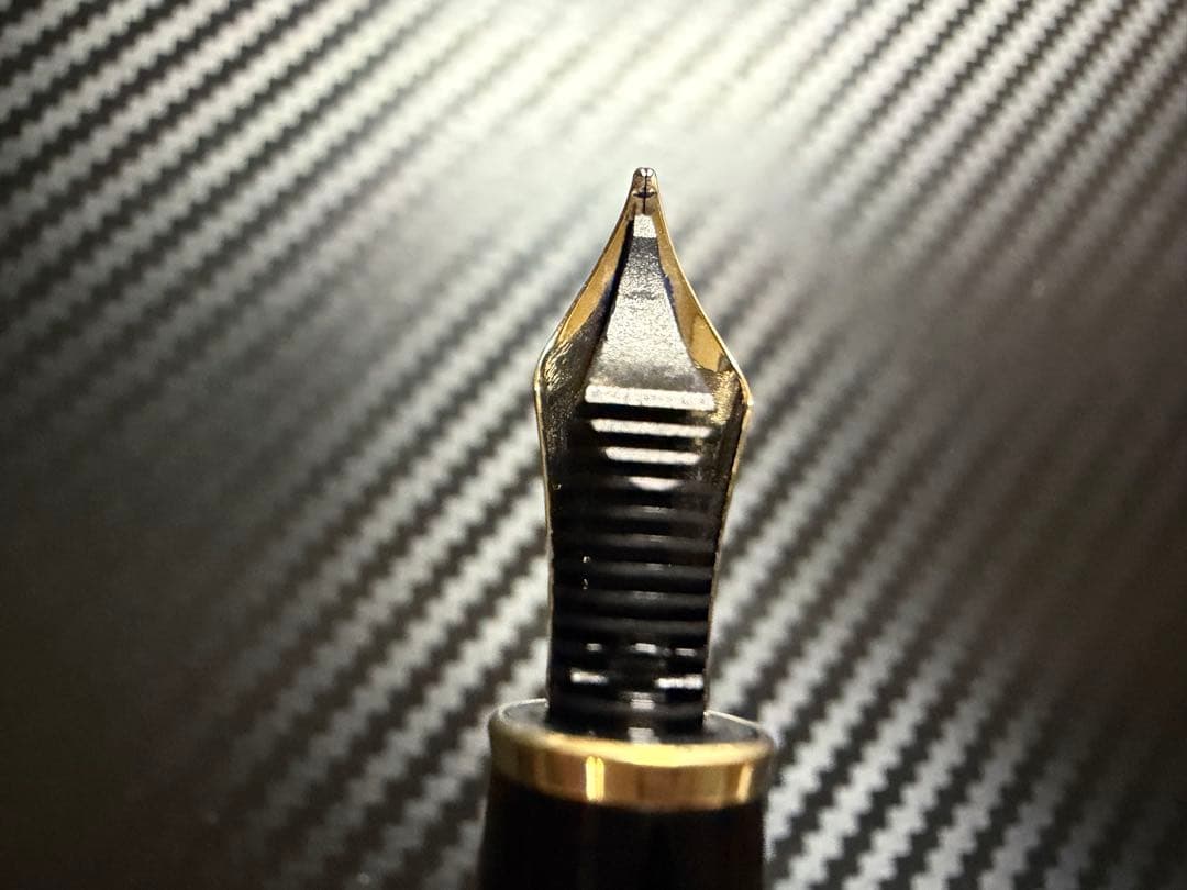 モンブラン マイスターシュテュック 144 ブラック 中白 M 中字 万年筆