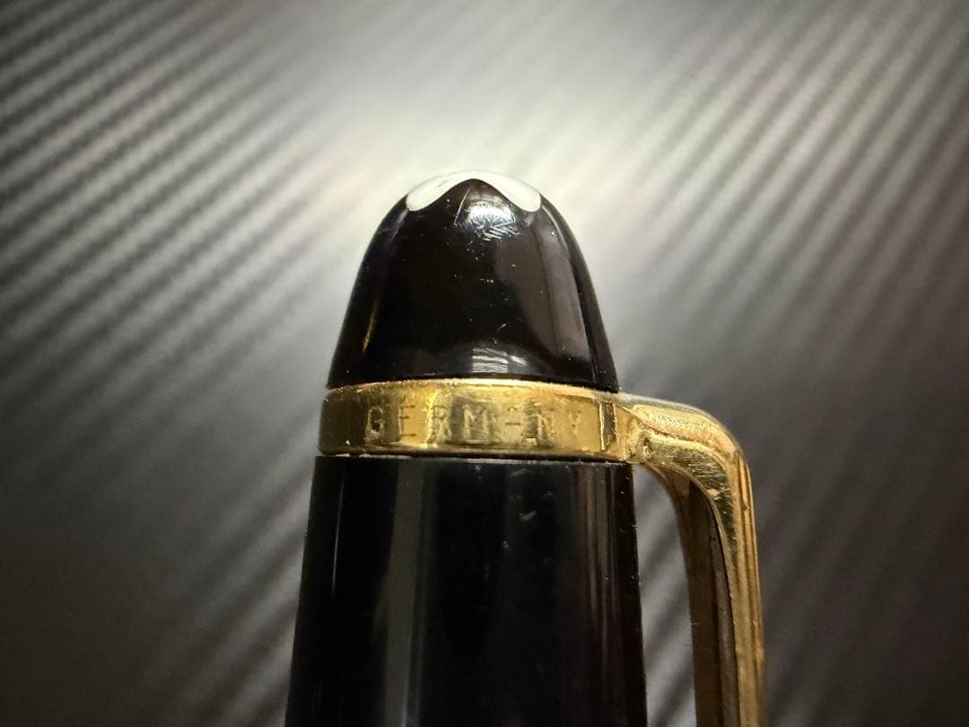 モンブラン マイスターシュテュック 144 ブラック 中白 M 中字 万年筆