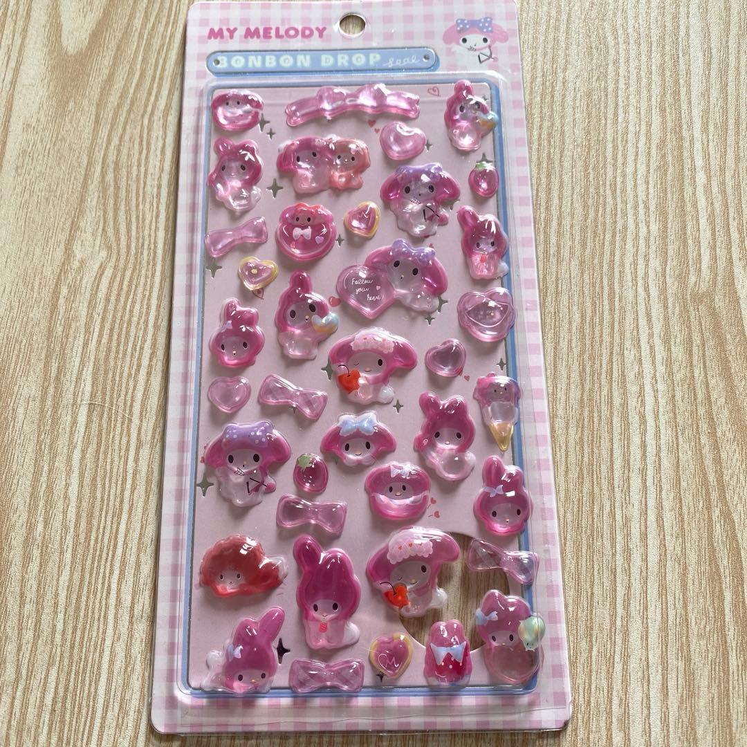 【国内正規品】サンリオボンボンドロップシール　7枚セット