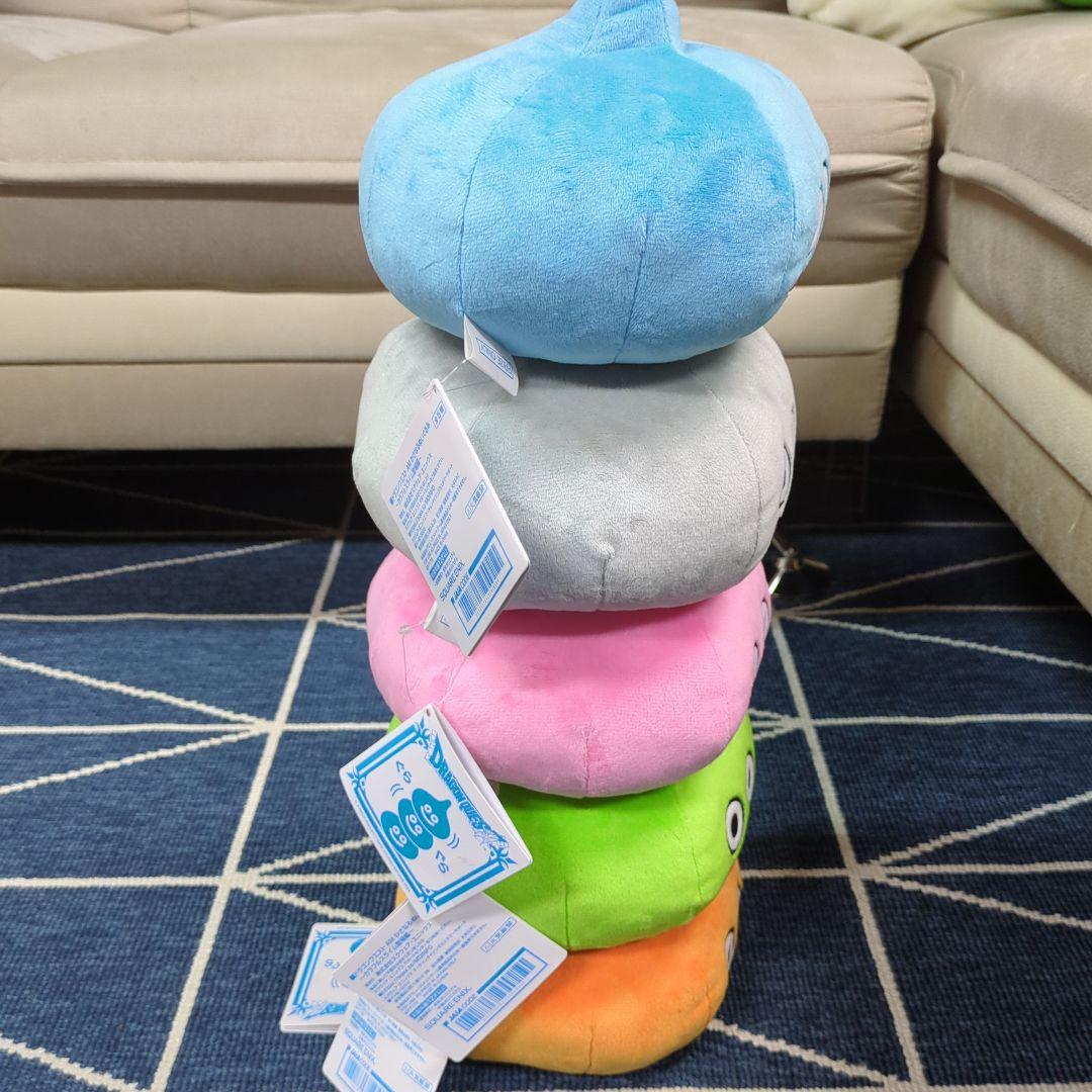 [新品未使用]ドラゴンクエスト AM かさなるぬいぐるみ 全5種セット