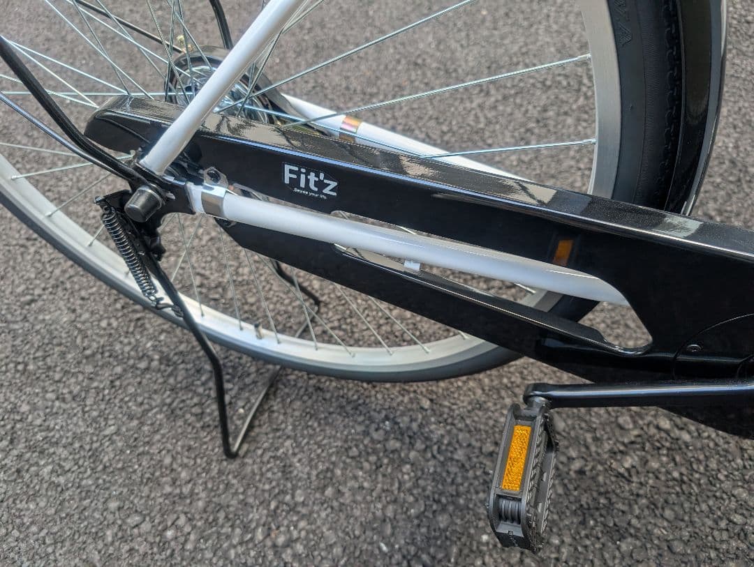 新品未使用品　Fit'z シティサイクル ホワイト　自転車　ダイワサイクル