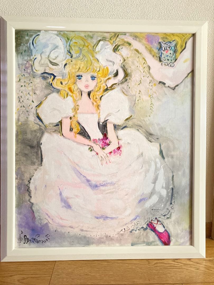 水森亜土　油絵　F20号　原画　1点もの