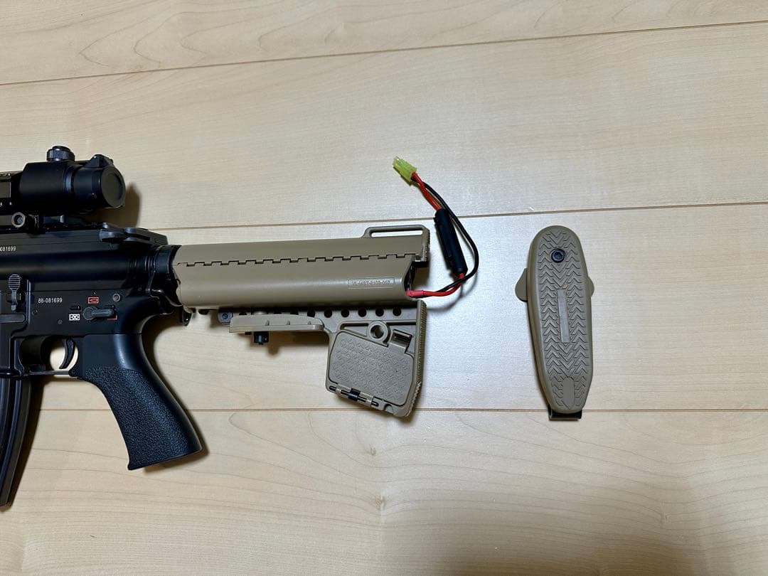 次世代電動ガンHK416D 内外部カスタム