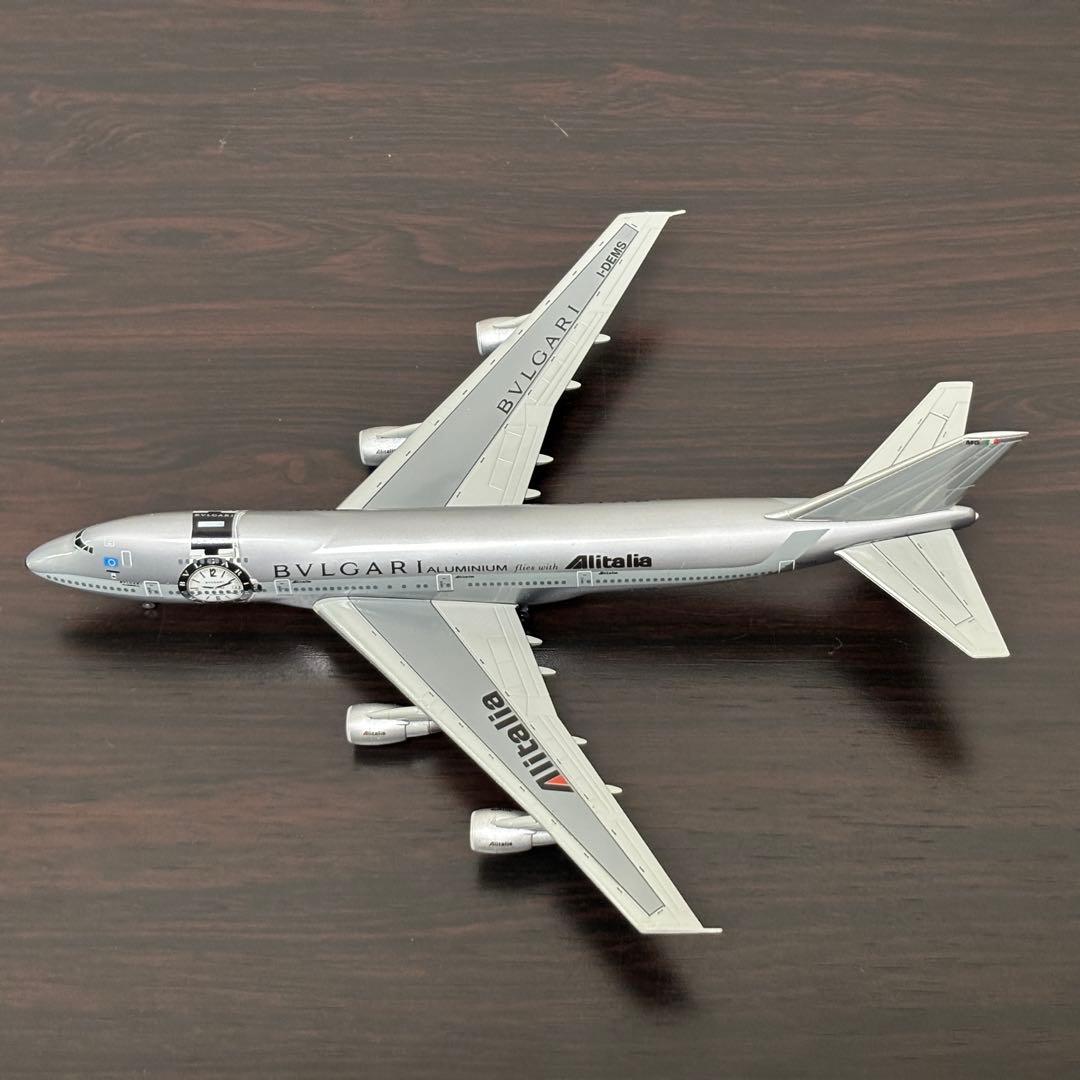 \"ブルガリ\" アリタリア航空 B747-243B Dragon 1/400