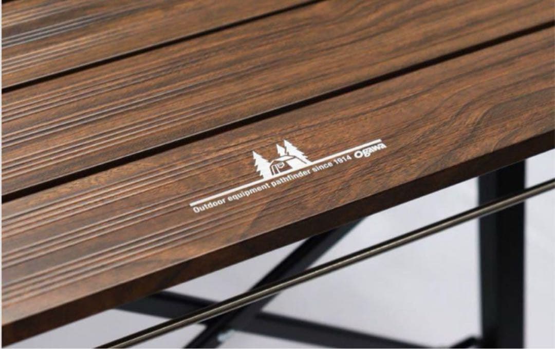 【入手困難カラー】ogawa（オガワ） ロールテーブルL ダークブラウン1915