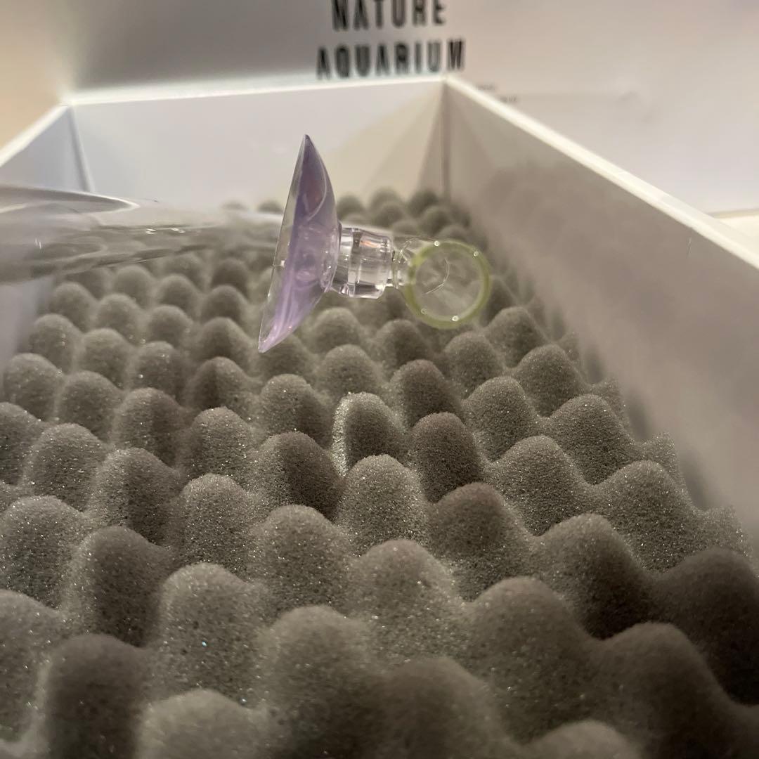 ADA リリーパイプシリーズV-5ガラス製 U字型 水草用エアレーション