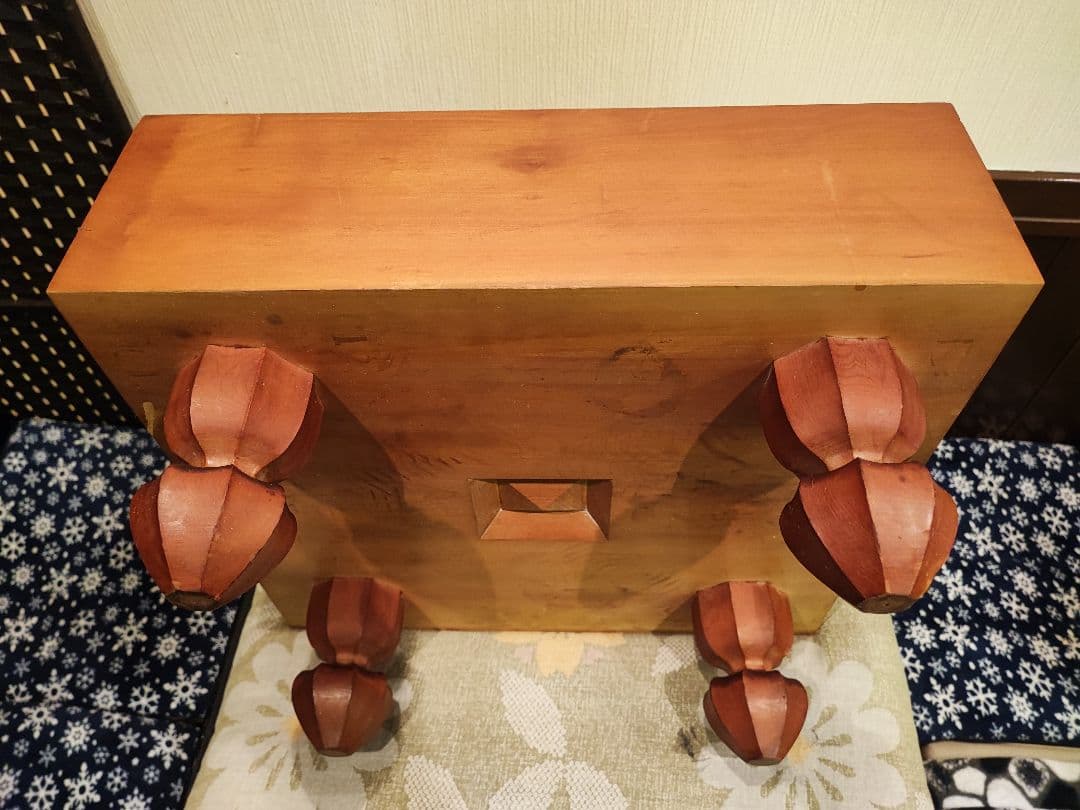 厚さ1cm蛤那智黒石36号 足つき囲碁盤50号セット