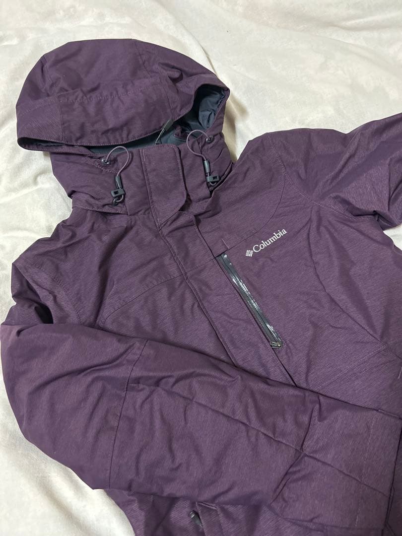 Columbia コロンビア　紫色 ウィンタージャケット