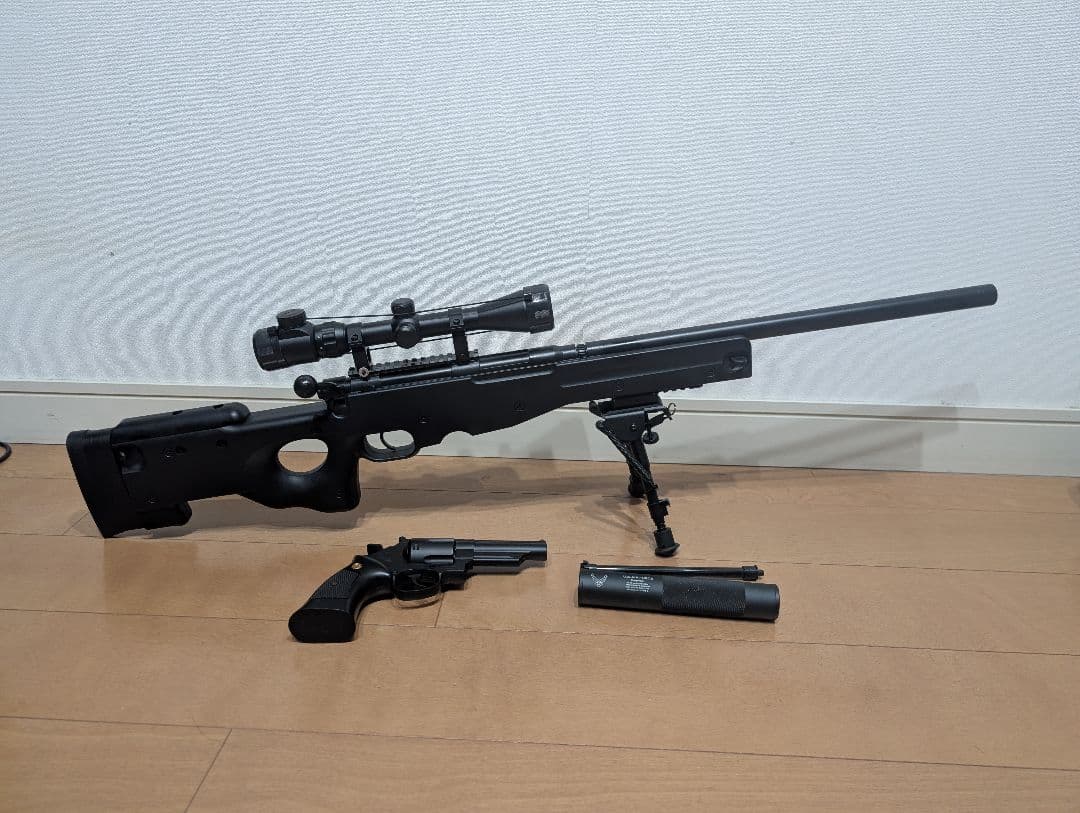 【動作確認済】L96 スナイパーライフル S&W M29 セット