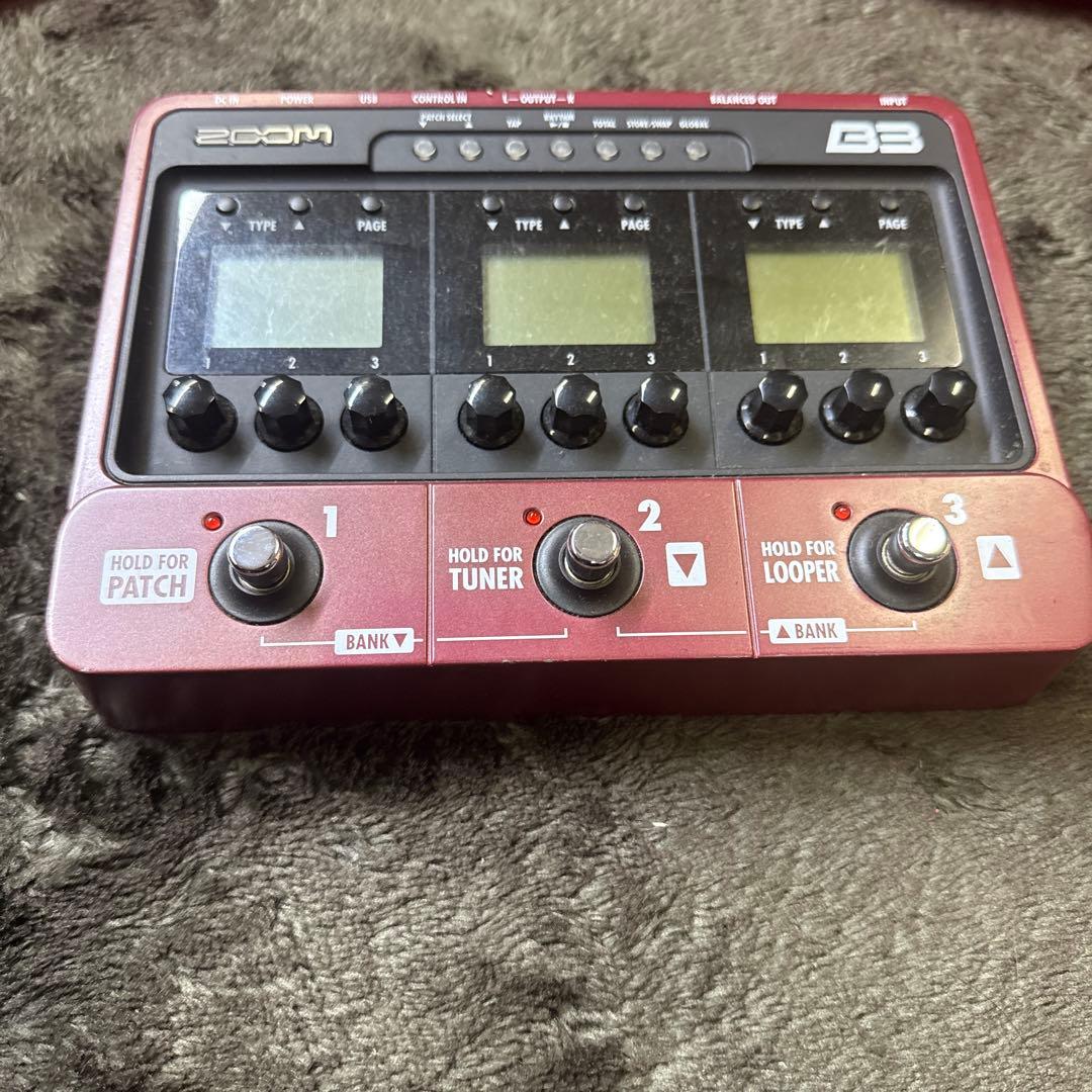 ゆ*た様 ZOOM B3 ベースエフェクター